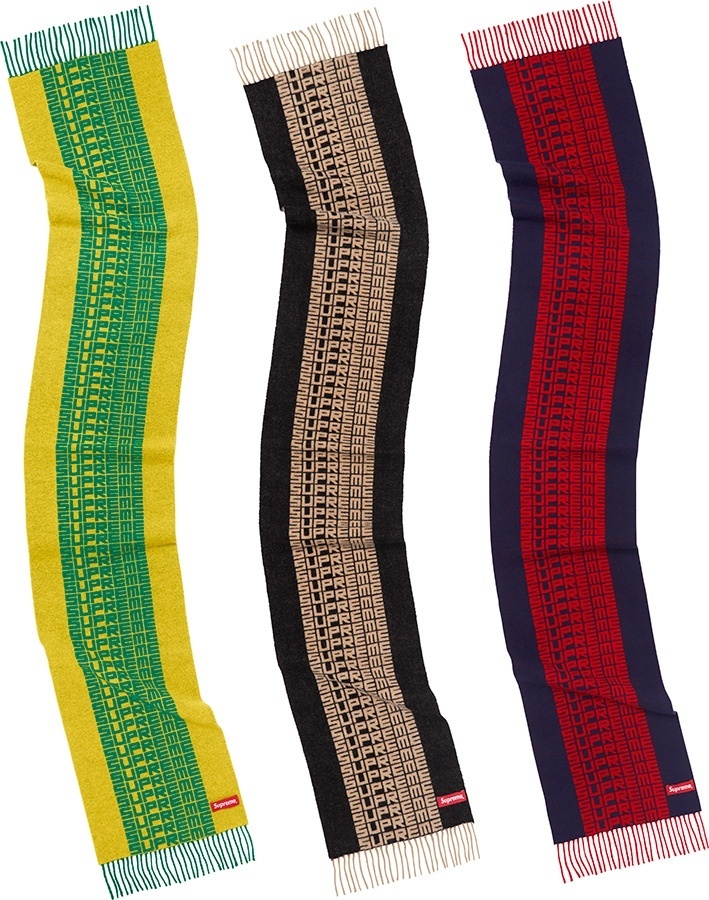 Logo Repeat Scarf